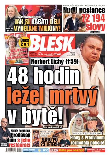 BLESK - 20.1.2024 - CZECH NEWS CENTER a. s.