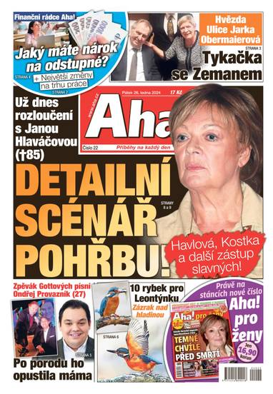 Aha! - 26.1.2024 - CZECH NEWS CENTER a. s.