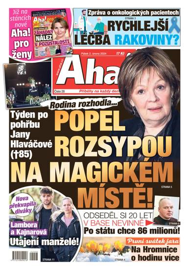 Aha! - 2.2.2024 - CZECH NEWS CENTER a. s.