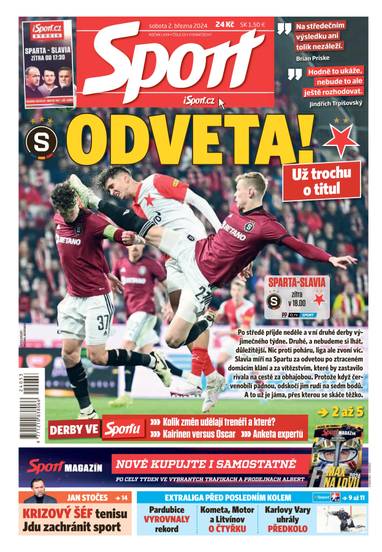 Sport - 2.3.2024 - CZECH NEWS CENTER a. s.