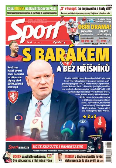Sport - 16.3.2024 - CZECH NEWS CENTER a. s.