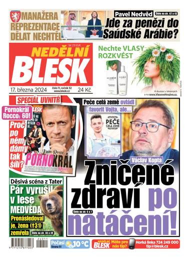 NEDĚLNÍ BLESK - 11/2024 - CZECH NEWS CENTER a. s.