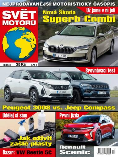 Časopis SVĚT MOTORŮ - 12/2024 - CZECH NEWS CENTER a. s.