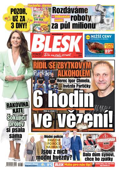 BLESK - 25.3.2024 - CZECH NEWS CENTER a. s.
