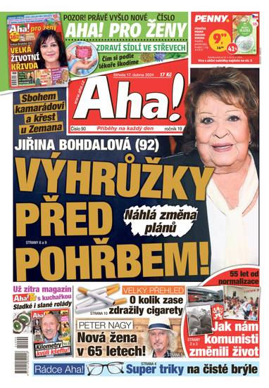 Aha! - 17.4.2024 - CZECH NEWS CENTER a. s.