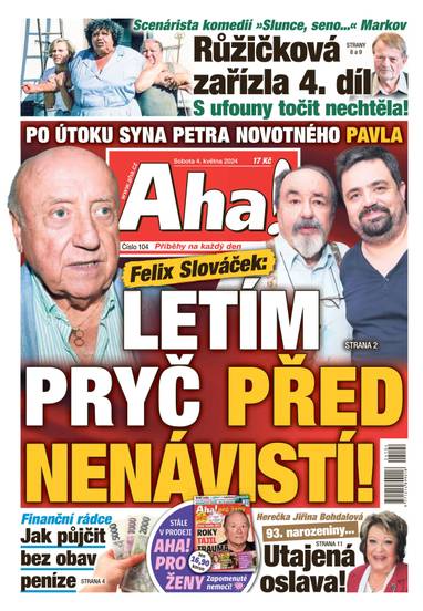 Aha! - 4.5.2024 - CZECH NEWS CENTER a. s.