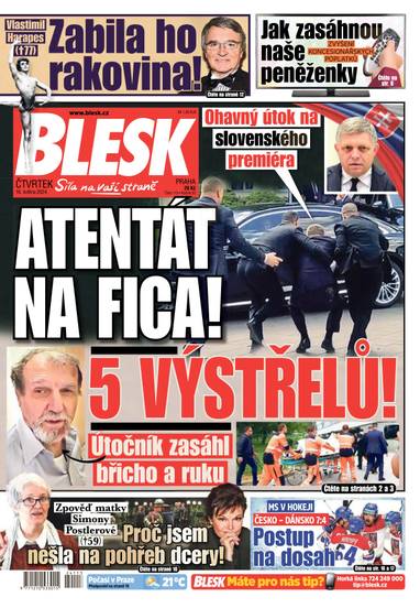 BLESK - 16.5.2024 - CZECH NEWS CENTER a. s.