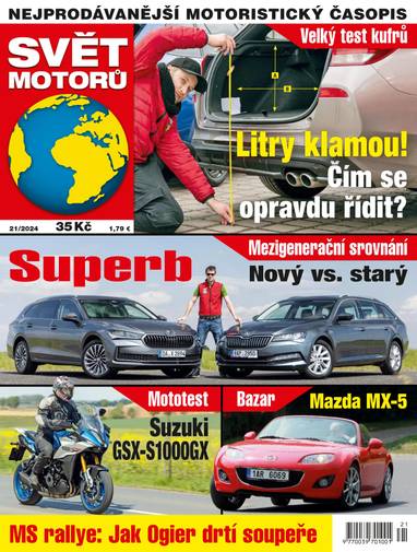 Časopis SVĚT MOTORŮ - 21/2024 - CZECH NEWS CENTER a. s.