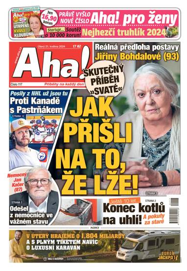 Aha! - 21.5.2024 - CZECH NEWS CENTER a. s.