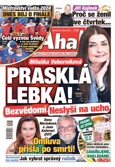 Aha! - 25.5.2024 - CZECH NEWS CENTER a. s.