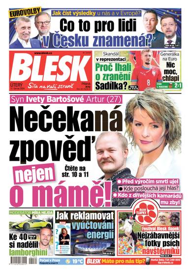 BLESK - 11.6.2024 - CZECH NEWS CENTER a. s.