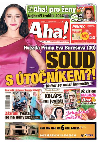 Aha! - 12.6.2024 - CZECH NEWS CENTER a. s.