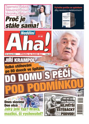 Nedělní Aha! - 24/2024 - CZECH NEWS CENTER a. s.