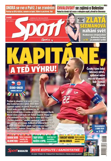 Sport - 22.6.2024 - CZECH NEWS CENTER a. s.