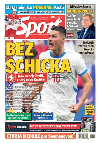 Sport - 24.6.2024 - CZECH NEWS CENTER a. s.