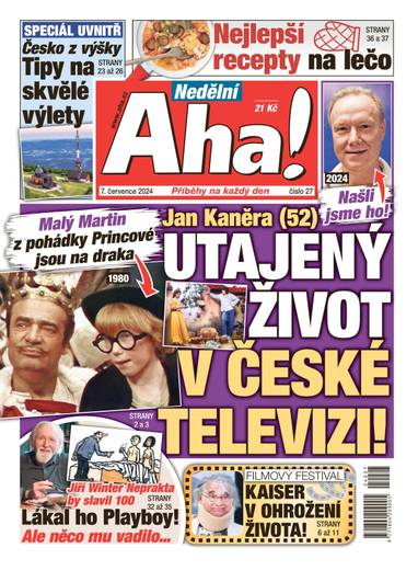 Nedělní Aha! - 27/2024 - CZECH NEWS CENTER a. s.