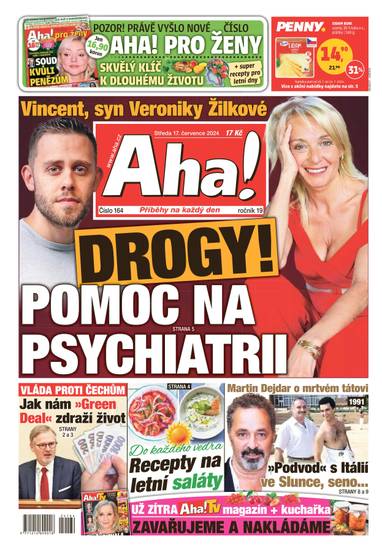 Aha! - 17.7.2024 - CZECH NEWS CENTER a. s.