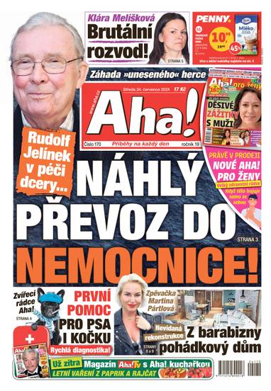 Aha! - 24.7.2024 - CZECH NEWS CENTER a. s.