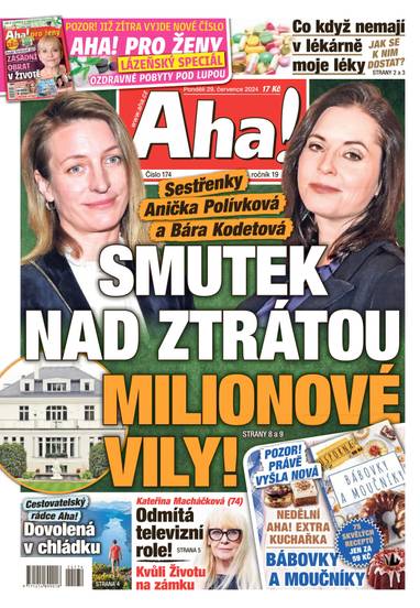 Aha! - 29.7.2024 - CZECH NEWS CENTER a. s.