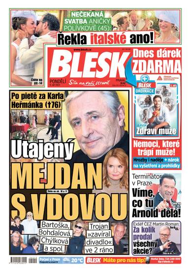 BLESK - 9.9.2024 - CZECH NEWS CENTER a. s.