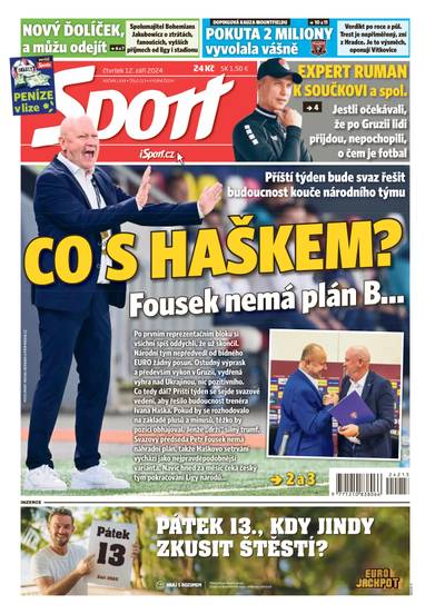 Sport - 12.9.2024 - CZECH NEWS CENTER a. s.