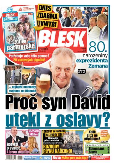 BLESK - 30.9.2024 - CZECH NEWS CENTER a. s.