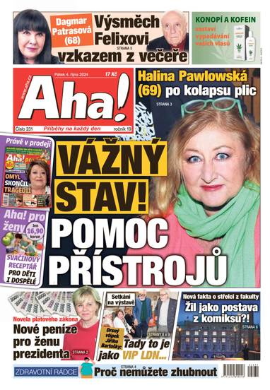 Aha! - 4.10.2024 - CZECH NEWS CENTER a. s.