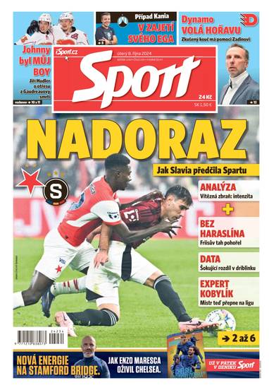 Sport - 8.10.2024 - CZECH NEWS CENTER a. s.