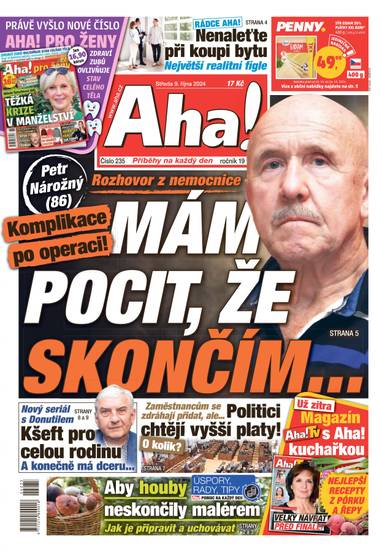 Aha! - 9.10.2024 - CZECH NEWS CENTER a. s.