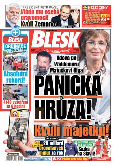 BLESK - 10.10.2024 - CZECH NEWS CENTER a. s.
