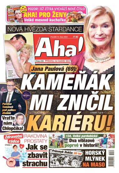 Aha! - 14.10.2024 - CZECH NEWS CENTER a. s.