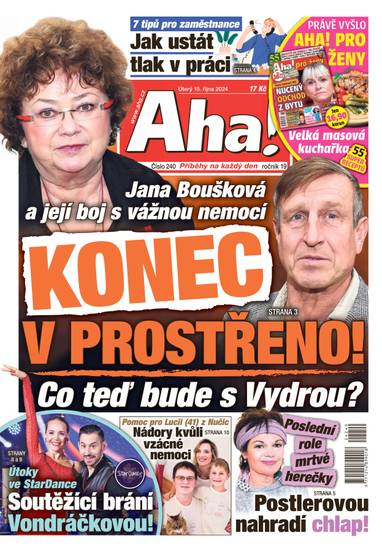 Aha! - 15.10.2024 - CZECH NEWS CENTER a. s.