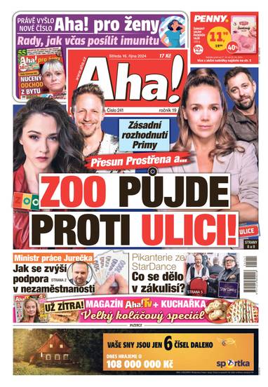 Aha! - 16.10.2024 - CZECH NEWS CENTER a. s.