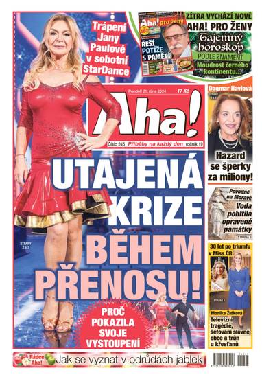 Aha! - 21.10.2024 - CZECH NEWS CENTER a. s.