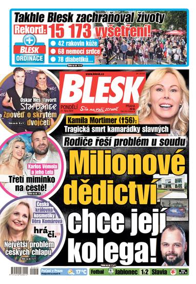 BLESK - 21.10.2024 - CZECH NEWS CENTER a. s.
