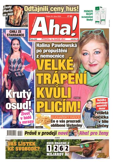 Aha! - 25.10.2024 - CZECH NEWS CENTER a. s.