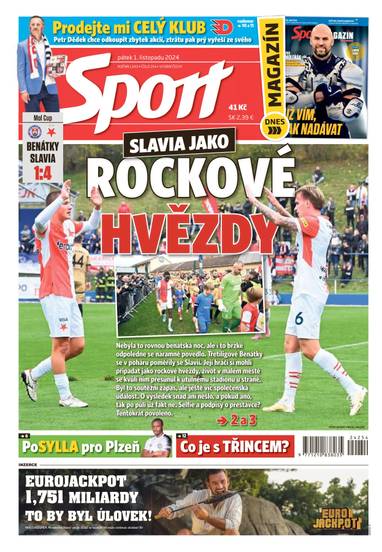 Sport - 1.11.2024 - CZECH NEWS CENTER a. s.