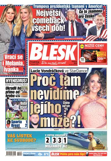 BLESK - 7.11.2024 - CZECH NEWS CENTER a. s.
