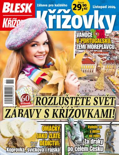 Časopis BLESK KŘÍŽOVKY - 11/2024 - CZECH NEWS CENTER a. s.