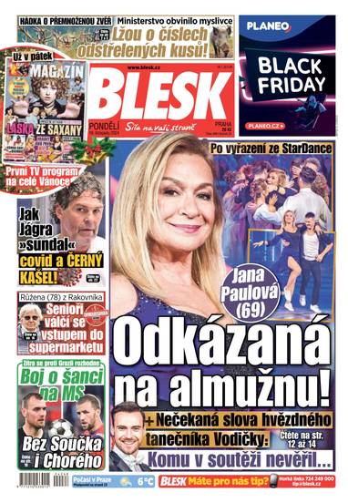 BLESK - 18.11.2024 - CZECH NEWS CENTER a. s.