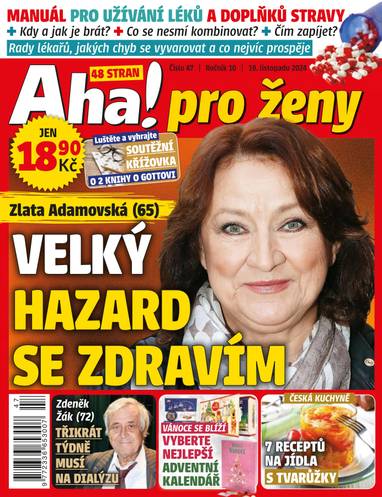 Časopis Aha! pro ženy - 47/2024 - CZECH NEWS CENTER a. s.