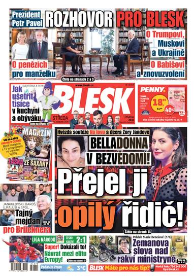 BLESK - 20.11.2024 - CZECH NEWS CENTER a. s.