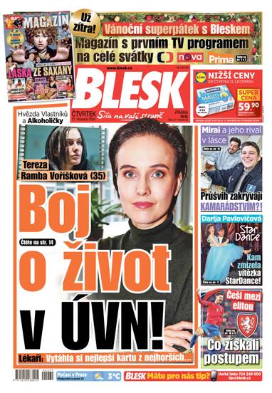 BLESK - 21.11.2024 - CZECH NEWS CENTER a. s.