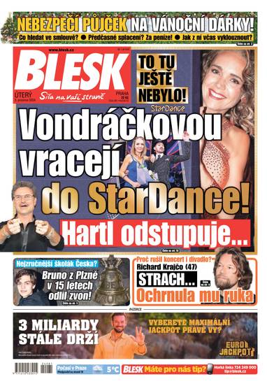 BLESK - 3.12.2024 - CZECH NEWS CENTER a. s.