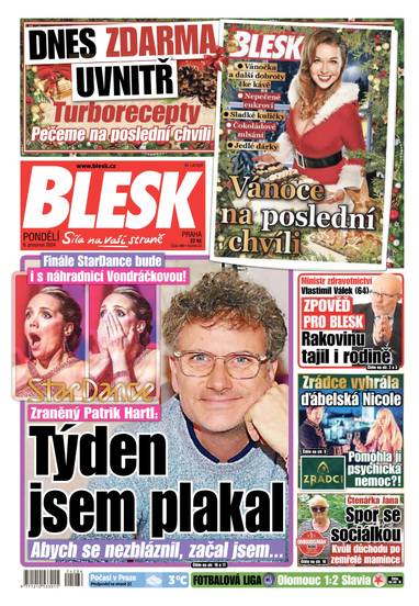 BLESK - 9.12.2024 - CZECH NEWS CENTER a. s.