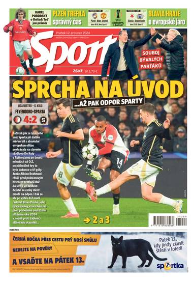 Sport - 12.12.2024 - CZECH NEWS CENTER a. s.