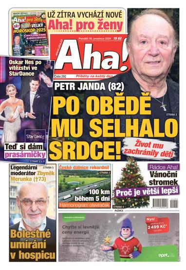 Aha! - 16.12.2024 - CZECH NEWS CENTER a. s.