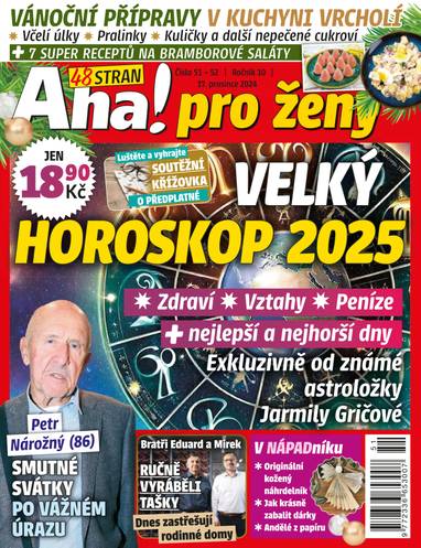 Časopis Aha! pro ženy - 51-52/2024 - CZECH NEWS CENTER a. s.