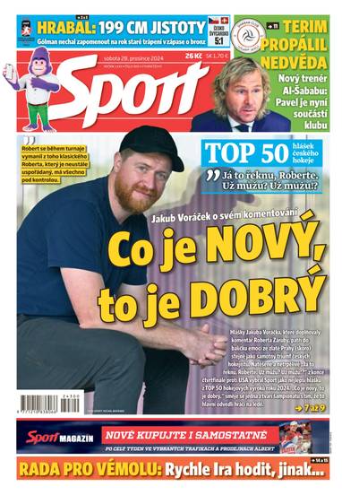 Sport - 28.12.2024 - CZECH NEWS CENTER a. s.