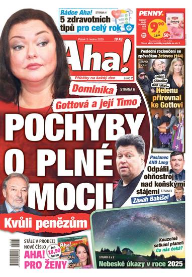 Aha! - 3.1.2025 - CZECH NEWS CENTER a. s.